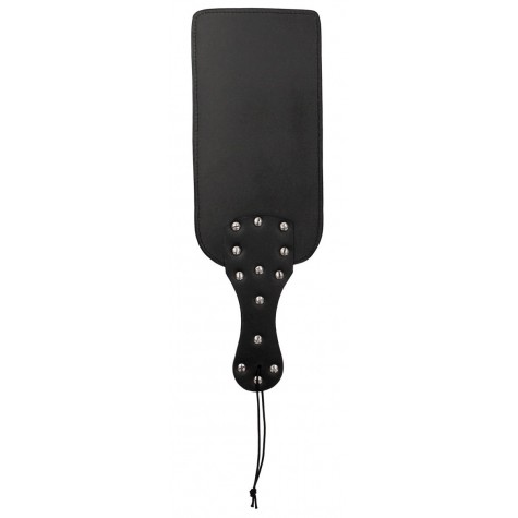 Черная шлепалка Studded Paddle - 38 см.