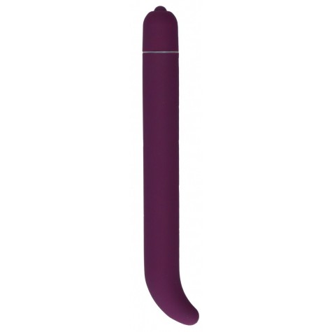 Фиолетовый компактный вибростимулятор G-Spot Vibrator - 16 см.